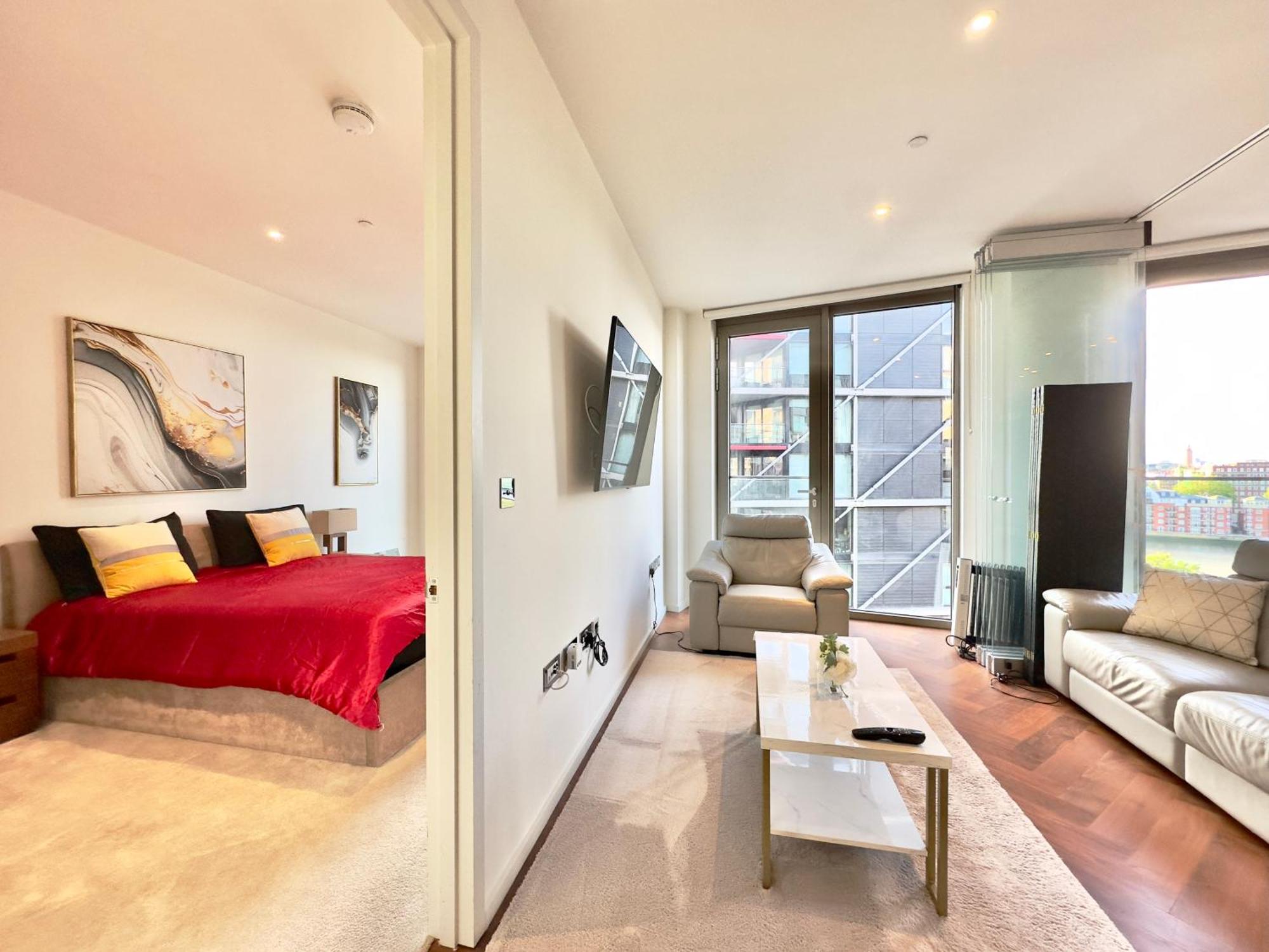 Lavish Penthouse River View Fast Wifi - Luxurylondonstays Appartamento *