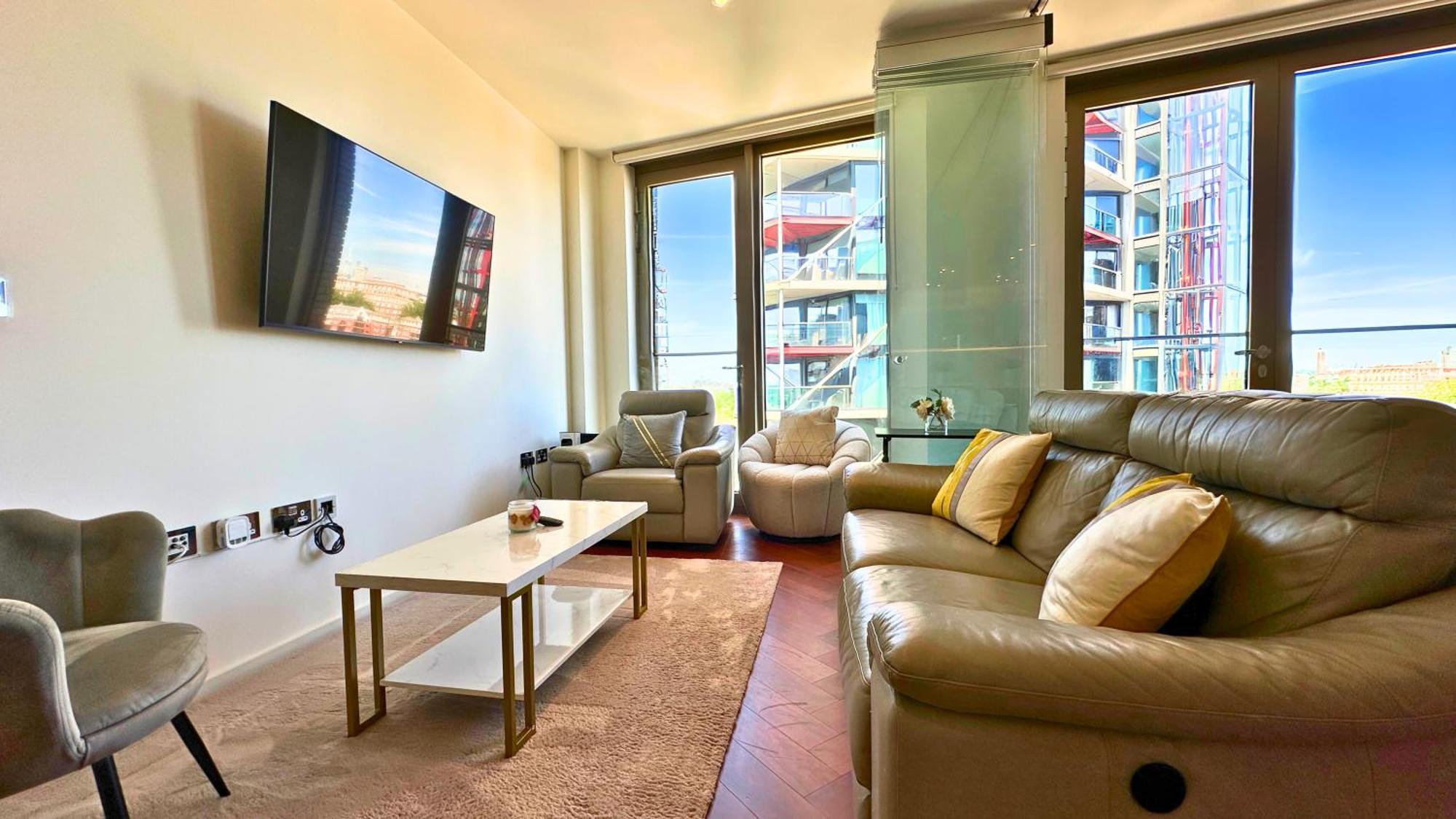 Lavish Penthouse River View Fast Wifi - Luxurylondonstays Appartamento Londra